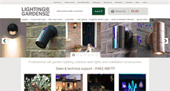 Desktop Screenshot of lightingforgardens.com