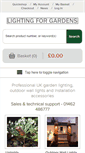 Mobile Screenshot of lightingforgardens.com